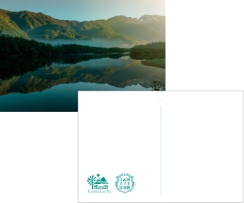 ポストカードの見本画像